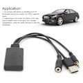 Miniatyrbild 6 av 8: Universal Bil AUXIN Bluetooth Ljudtråd Trådlös Mikrofon Samtal Handsfree Adapter