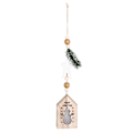 Miniatyrbilde 2 av 2: Julepynt Lysende LED Lys Håndverk Julelampe Hjem Henger Ornament Snømann
