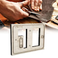 Miniatyrbild 1 av 8: Läderstansremsa C54 Högkolstål Extra Tjock Bas Enkel att Använda Läderstans för DIY-hantverk