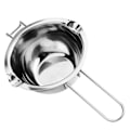 Miniatyrbild 3 av 8: 18_8 Stål Dubbelkokare, Universell Insats, Rostbeständig, Värmebeständigt Handtag, Platt Botten, Diskmaskinsäker, Passar De Flesta Kastruller