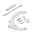 Miniatyrbilde 1 av 8: Langt Vannpumpe Alternatorbrakettsett Passasjersiden CNC Aluminium Erstatning for Small Block Chevy