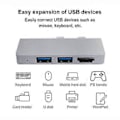 Miniatyrbilde 2 av 5: Dockingstasjon Laptop PD Lader Type-C USB C Adapter Bærbar HUB Dockingstasjon