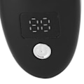 Miniatyrbilde 4 av 8: Kordløs Mini Skjeggtrimmer Buede Folie USB Oppladbar Vanntett Digitalt Display Skjeggklipper Svart