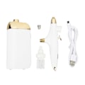 Miniatyrbilde 2 av 8: Oksygen Facial Airbrush Bærbar Sminke Hudpleie Toner Nano Mist Sprayer Enhet Damegaver Hvit Sett