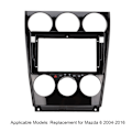 Miniatyrbillede 7 af 8: Navigationspanelramme GPS-omgivelse Instrumentbræt Trim Kit Udskiftning til Mazda 6 2004‑2016