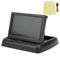 Miniatyrbild 2 av 6: 4,3 tum TFT LCD-monitor för bilkamera, hopfällbar backkamera för husbil, lastbil, buss