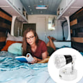 Miniatyrbilde 1 av 8: LED RV Leselys 10‑30V 3W 90° Rotterbar Justerbar med Bryter for Soverom Hytte Lastebil Tilhenger Båt Yacht Nøytralt Lys
