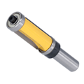 Miniatyrbillede 4 af 8: 1/2 tommer Skaft Flush Trim Bit Dobbelt Lejer Lige Fræser CNC Spore Fræsning Trim Bits