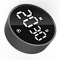 Miniatyrbild 2 av 8: Digital Kökstimer, Magnetisk Timer, Justerbar Volym Och Ljusstyrka, Stor LED-Display, Nedräkning Uppräkningstimer, Intuitivt Användargränssnitt,
