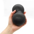 Miniatyrbilde 6 av 9: Sportspeanøttmassasjeball og rund massasjeballsett - veldig egnet for dypt muskelvev, triggerpunkter og myofascial frigjøring, plantar fasciitt,