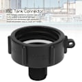 Miniatyrbillede 6 af 8: 3 stk. IBC Tank Slangetilslutning G3/4 Gevind ABS Plast Aftapningsadapter Udskiftningsventil FittingS60x6