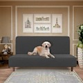 Miniatyrbild 2 av 5: Stretch Överdrag för Armlös Futon, Jacquardmönster: Elegant Rutdesign, Utsökt Textur som Förhöjer Ditt Vardagsrum, Andningsbart Tyg För Komfort