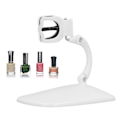 Miniatyrbild 1 av 8: Nagellacksflask Fixeringsklämma Nagelkonstverktyg Justerbar Nagellacksflaskhållare Klämma för Fingernaglar Manikyrer Vit