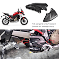 Pikkukuva 8 / 8: Moottoripyörän Vasen ja Oikea Jalkasuojalevy 3K Hiilikuitu Materiaali Vaihto Ducati Multistrada V4 V4S 2021+