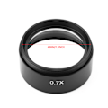 Miniatyrbild 1 av 2: KP-0.7X Auxiliärt Objektivlins för Stereomikroskop 48mm Monteringstråd