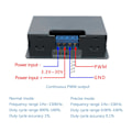 Miniatyrbild 7 av 8: Kvadratvågssignalgenerator PWM Pulsfrekvens Arbetscykel Justerbar Modul XYPWM Switch