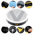 Miniatyrbild 3 av 8: Robotdammsugare med Mikrofiberduk, Smart Robotermopp, Dammsugare EU