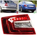 Pikkukuva 6 / 8: Yhdistelmätakavalo LED-takavalojen kokoonpano Octavia 5E esikatselun liftback vasemmalle: 5E5945111A
