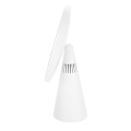 Miniatyrbilde 8 av 8: Multifunksjonell LED-lys sminke speil bordlampe berøringsskjerm Bluetooth lyd
