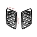 Pikkukuva 1 / 2: 2 kpl Sisätilan Yläilmaventtiilin Peitetrimmi Mitsubishi Eclipse Cross 17-18 Hiilikuitu