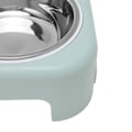Miniatyrbillede 3 af 8: Skrå Hundefoder Skål Aftagelig Ergonomisk 8 Graders Tiltet Vinkel Rustfrit Stål Katteskål Til Dyrefoder