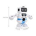 Miniatyrbilde 1 av 2: Elektronisk Smart Romdansende Robot for Barn med Musikk Blinkende LED Lys Gåleker Gave