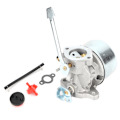 Miniatyrbilde 2 av 2: Forgasser Carb Kit Passer for Tecumseh HSK600 HSK635 TH098SA TC-632557 TC-640092 TC-640092A 632552