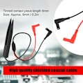 Miniatyrbillede 4 af 5: Multimeter Testpen til SMD Inductor Clip Tang Kapacitans Tester Probe UA05