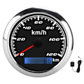Pikkukuva 2 / 8: GPS-nopeusmittari osoitin matkamittari 0‑120KM/H 0‑999999KM IP67 9‑32VDC Yleinen autoille, kuorma-autoille ja veneille