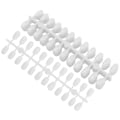 Miniatyrbilde 2 av 2: 240 stk Runde Falske Negletips Fargekort Polish Gel Display Øvings Palett Manikyr Verktøy 01#