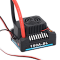 Miniatyrbild 4 av 8: 150A Borstlös ESC för 1/8 RC Bil 2‑4S Lipo Vattentät Dammtät BEC 5A 5.8V 720A Peakström 150A ESC