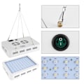 Pikkukuva 4 / 8: AC220-240V Täyden spektrin 100 LED-kasvivalo Hydroponics Vegs Kukinta Paneelilamppu
