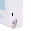 Miniatyrbilde 1 av 8: UVC Tannbørsteholder Veggmontert Stativ USB Oppladbar Slagfri Organizer for Bad