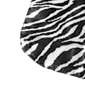 Miniatyrbild 1 av 2: Vuxen Professionell Salong Zebra Randig Frisörkapp Hårtrimning Styling Förkläde för Frisör