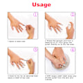 Miniatyrbillede 1 af 8: 6 Farver Manicure Neglelak Spray Base Coat Hurtigtørrende Spraying Nem Vask Neglespray 01