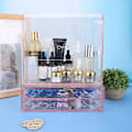 Miniatyrbilde 4 av 5: Transparent Kosmetikk Smykker Makeup Oppbevarings Skuffeboks Stativ Display Stativ