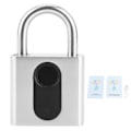 Miniatyrbilde 2 av 8: Smart Lås med Fingeravtrykk Bluetooth APP Lås IP65 Vanntett Tyverisikker for Treningskap, Sovesal, Lager