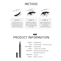 Pikkukuva 4 / 4: Musta vedenkestävä nestemäinen eyeliner-kynä, pitkäkestoinen, nopeasti kuivuva silmämeikki