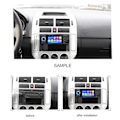 Miniatyrbillede 1 af 7: 4,1 tommer MP5 Afspiller MP4 HD Bluetooth Radio U Disk Håndfri Opkald Stereo 12V