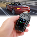 Miniatyrbillede 1 af 8: Smart Fjernbetjening Bilnøgle LCD Skærm Anti-Tabt Automatisk Lås Op Lås Nøglefri Adgang Auto Lås Nøgle Fob til One Click Start Bil