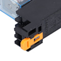 Miniatyrbilde 5 av 8: LY2NJ 8-pins elektromagnetiske strømsreléer med sokkelbaseindikatorlys for motorer Industrielle reléer 10AAC220V