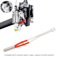 Pikkukuva 7 / 8: 5 kpl Lämmityselementti 3D-tulostimen päivitys ekstruuderin kuumennuspään 40W 100K termistori lämmitystanko DC12V (80 mm kaapelin pituus)