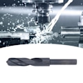 Miniatyrbillede 1 af 8: Reduceret Skaft Bor Bits Højhastigheds Stål Sort Twist Bor Bit til Aluminium Kobber 18,5mm