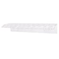 Miniatyrbilde 2 av 2: Akryl Transparent Akvarium Frontlasting Buet Korall SPS Knapp Snags Brakettmontering Fiskekummer Tilbehør 32Hull