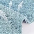 Miniatyrbild 4 av 5: Mjuka och Superabsorberande Babyhaklappar, Triangelhaklappsdesign för Pojkar och Flickor, Muslin Babyhaklappar med Justerbara Knappar, Trendiga och Funktionella
