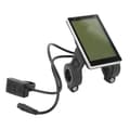 Multiinformationsdisplay Kontrollpanel för Elcyklar, Elektrisk LCD-display med Avancerad Dataövervakning, Universellt 5-stiftsgränssnitt, Vattentät