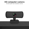 Miniatyrbillede 3 af 9: 1080P op til 2K-webkamera, HD-webkamera med mikrofon- og privatlivsdæksel, USB-computerkamera, vidvinkelwebkamera, Plug and Play, til Zoom/Teams/OBS,