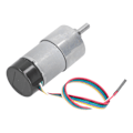 Miniatyrbilde 7 av 8: JGB37‑3530 DC12V Encoder Metallgir Motor Hastighetsreduksjon Høy Dreiemoment Encoder Gear Motor 6RPM