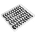 Miniatyrbillede 8 af 8: 20 Par Multilagrede Falske Vipper Fluffy Tyk Volumen Vipper Håndlavet Falsk Vippe (MC-22)
