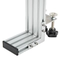 Miniatyrbilde 3 av 8: Girskifte Klips L-Formet Legering Stål Spak Monteringsbrakett Sett Erstatning for Logitech G25 G27 G29 G920